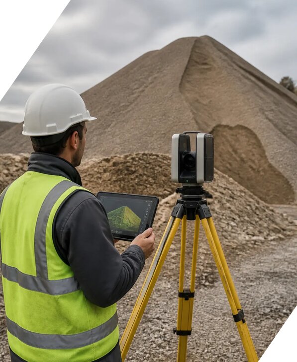 Лазерное 3D сканирование насыпей в Вологде от 15408 р. | ЭкспертизаРоссия